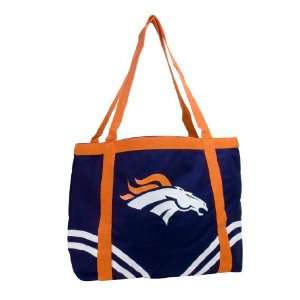  NFL Denver Broncos Canvas Tailgate Tote: Sports & Outdoors