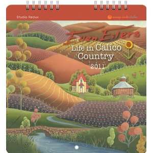  Life in Calico Country 2011 Mini Wall Calendar Office 