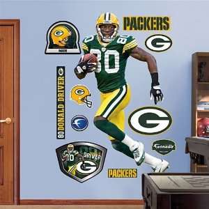  Green Bay Packers Donald Driver Fathead Player Wall Decal 