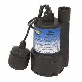 Superior Pump 92330 1/3 HP Thermoplastic Sump Pump with Tethered Float 