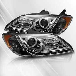   /non hatchback) R8 style LED Projector Headlights ~ pair set (Chome