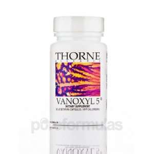  Thorne Research Vanoxyl 5® 90 Vegetarian Capsules: Health 