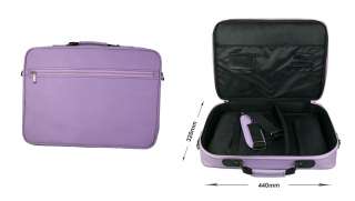 Purple Laptop Bag Case Fits 15 15.6 17 Wide Laptops  