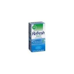  Refresh Tears Lubricant Eye Drops, 0.5 oz (Pack of 3 