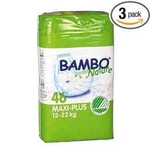  Abena Bambo Nature Premium, Size 4+, Maxi Plus, 46 Count 