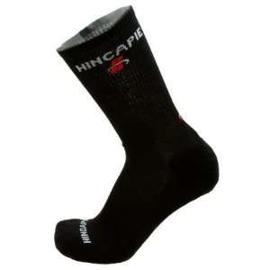   Hincapie Sportswear Merino Wool Crew Sock Black, M: Sports & Outdoors