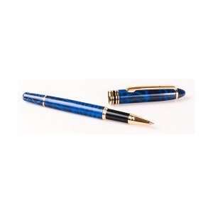  693 BLUE MARBLE    Ineuro European Style Rollerball Pen 