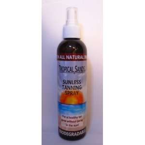   Tropical Sands Biodegradable Sunless Tanning Spray 8 oz: Beauty