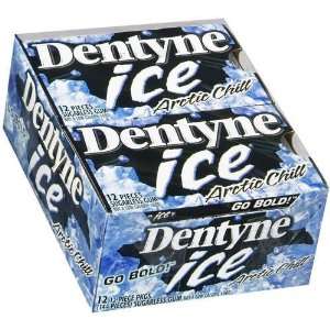 Dentyne Ice Arctic Chill 12   12 Piece Packs  Grocery 