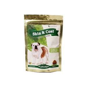  NaturVet Skin and Coat Soft Chew Dog Supplement  pouch 65 