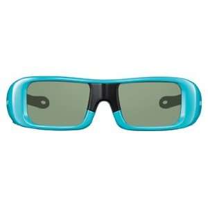 Sony TDG BR50/L Youth Size 3D Active Glasses, Blue 