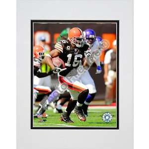 Photo File Cleveland Browns Josh Cribbs Matted Photo  