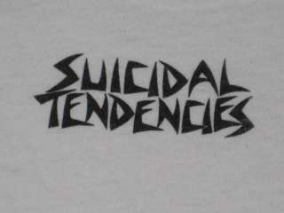 1988 Vtg SUICIDAL TENDENCIES T SHIRT tour 80s ORIGINAL  
