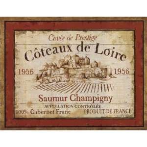  French Wine Labels II   Poster by Daphne Brissonnet (14x11 