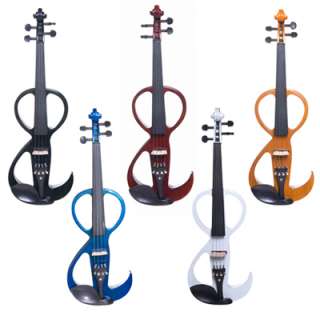 Cecilio Solidwood Electric Silent Violin 3 Size 4 Style  