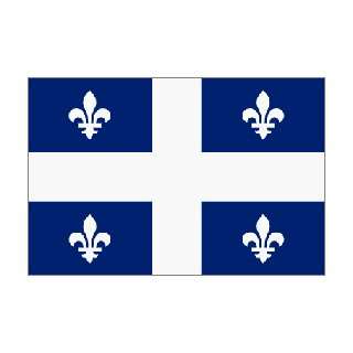  Canadian Province   Quebec Nylon Flag 3 ft. x 6 ft. Patio 