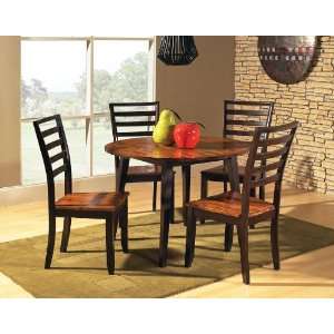  Abaco 5Pc Drop Leaf Table Dining Set: Home & Kitchen