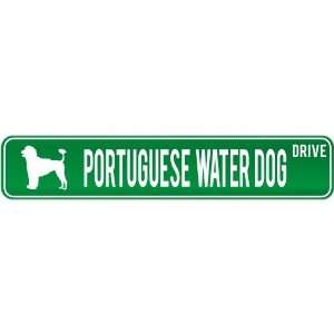  New  Portuguese Water Dog Drive  Street Sign Dog 