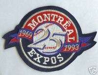 MONTREAL EXPOS MLB Baseball PATCH 25 Years YOUPPI  