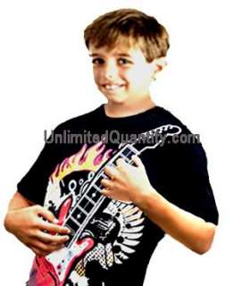   Guitar T shirt w built in Amplifier Pickup Preamp DJ Bass  