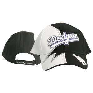   Strike Adjustable Baseball Hat   Black / White