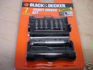 Black & Decker 7pc. Handy Driver Set & Extension 71 820  