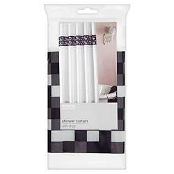 Buy Tesco Mosaic Silver Shower Curtain from our Shower Curtains range 