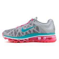 Girls Nike AIR MAX 2011 SILVER/TURQUOISE/PINK (GS) Size 3.5 7 431875 