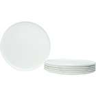  Red Vanilla 11 inch White Coupe Dinner Plates (Set of 6)