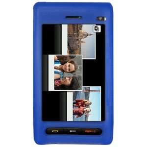  High Quality New Amzer Silicone Skin Jelly Case Blue 