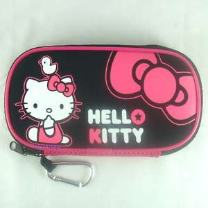 Carry Case Pouch Bag for Sony hello kitty black#PSP ktB  