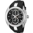   SNAE27 Chronograph Silver Dial Two Tone Stainless Steel Alarm Watch