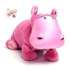  18 Large Folding Pillow And Blanket Animal Pet Pink Hippo  Hair Bow