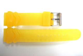 FREESTYLE 20MM BRIGHT YELLOW HIGH QUALITY RUBBER SPORT BAND  