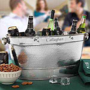 PersonalizationMall Personalized Stainless Steel Party Tub Cooler 
