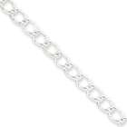goldia 20 Inch Sterling Silver Half round Wire Curb Chain Necklace