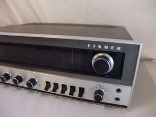 Vintage Fisher 205 Solid State Receiver Amplifier WORKS  