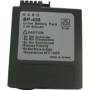  Canon BP 406 BP406 (600mAh) Lithium Ion Battery 