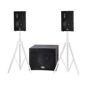  B 52 Matrix 1000 V2 700W Active 3 Piece Speaker System 