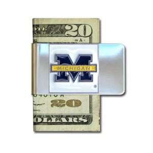  Michigan Wolverines Steel Money Clip