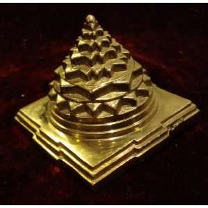   Metal Meru (3 Dimentional Shri Yantra or Devi Yantra): Home & Kitchen