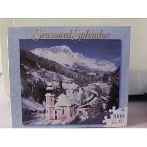  Seasonal Splendor  Winter in Germany  1000 piece jigsaw 