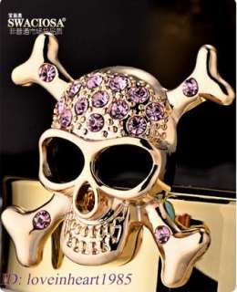 3D Alloy crystal Cross & Skull DIY Mirror Mobile Phone Case Iphone 