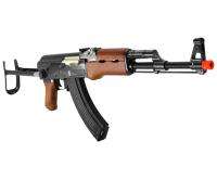 NEW Airsoft AK 47 Wood Metal FULL AUTO Automatic Electric AEG Rifle 
