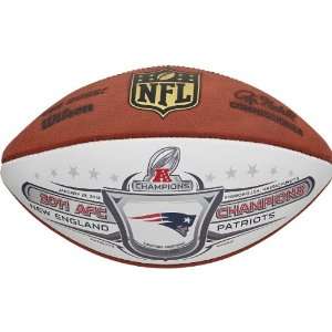 Wilson New England Patriots 2011 AFC Conference Champions Football 