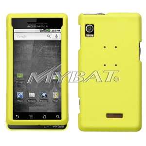  MOTOROLA A855 Droid Yellow Phone Protector Cover 