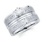 apexjewels com diamond engagement rings bridal set 14k white gold