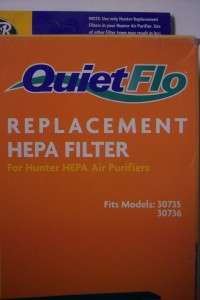 HUNTER REPLACEMENT FILTER 30960 HEPA FOR 30735 30736  