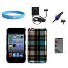   Case for 4th Gen Apple iPod Touch + Car + Wall charger+screen