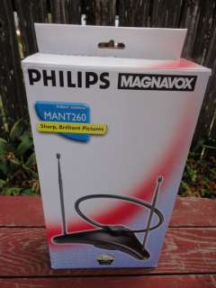 Phillips Magnavox Mant260 Indoor Antenna w Box  
